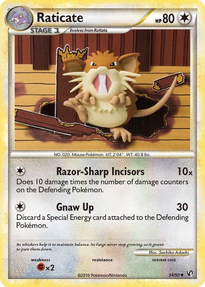 Raticate - Undaunted