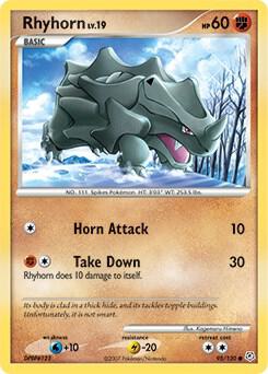 Rhyhorn - Diamond and Pearl