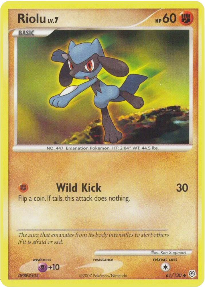 Riolu - Diamond and Pearl