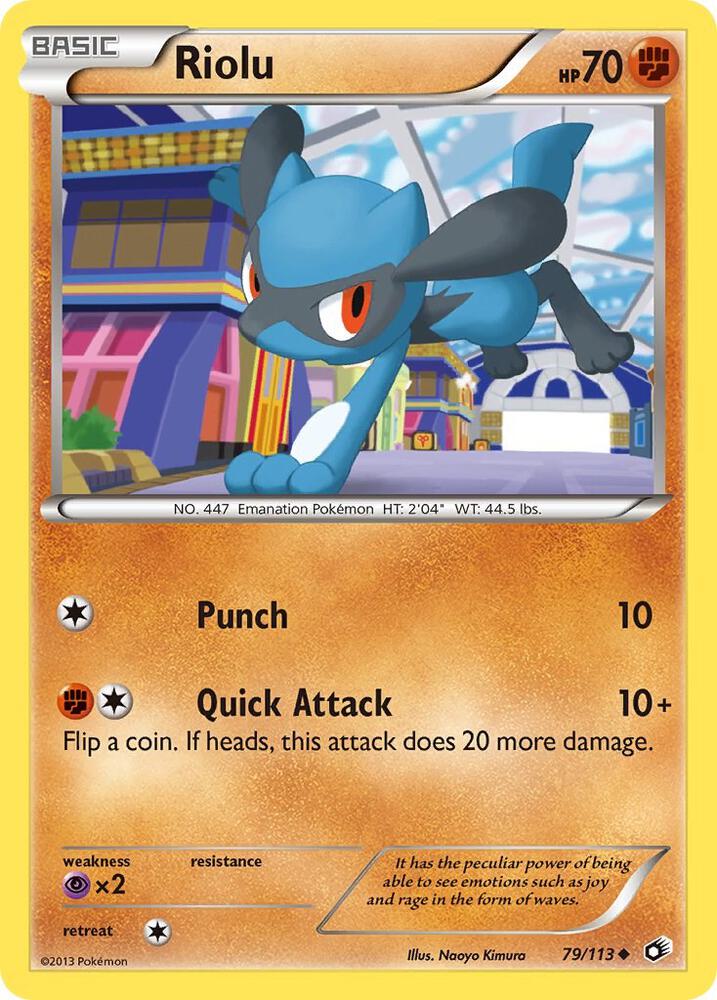 Riolu - Legendary Treasures