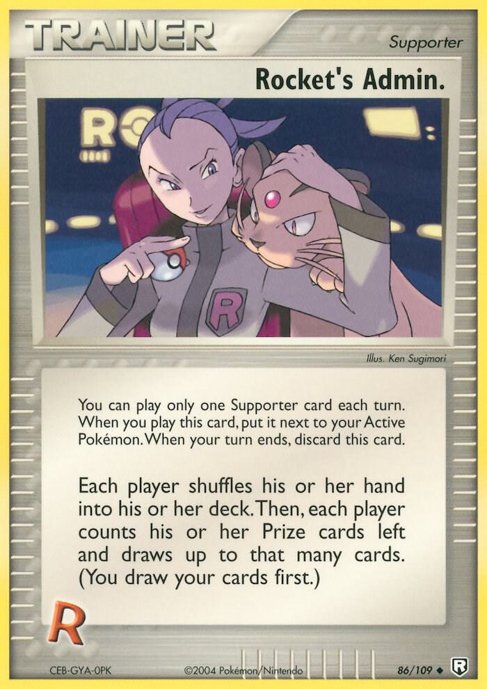 Rocket's Admin. - EX Team Rocket Returns
