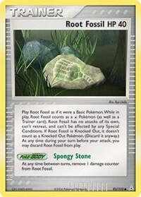 Root Fossil - EX Holon Phantoms