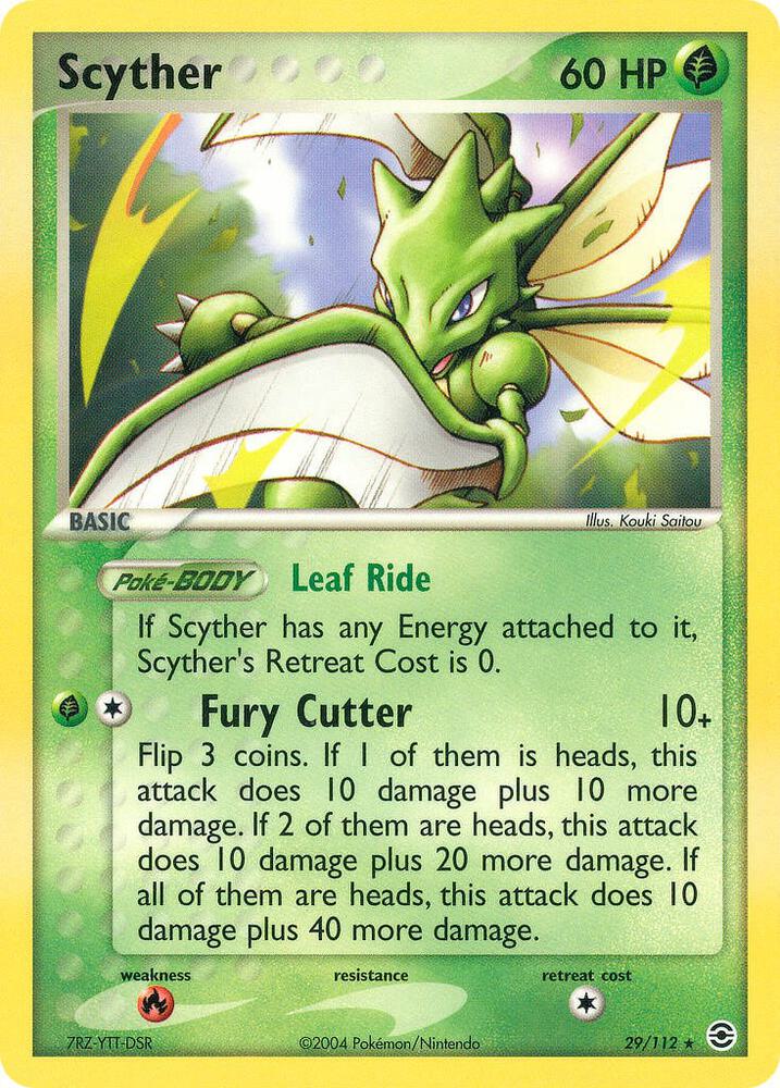 Scyther - EX FireRed & LeafGreen