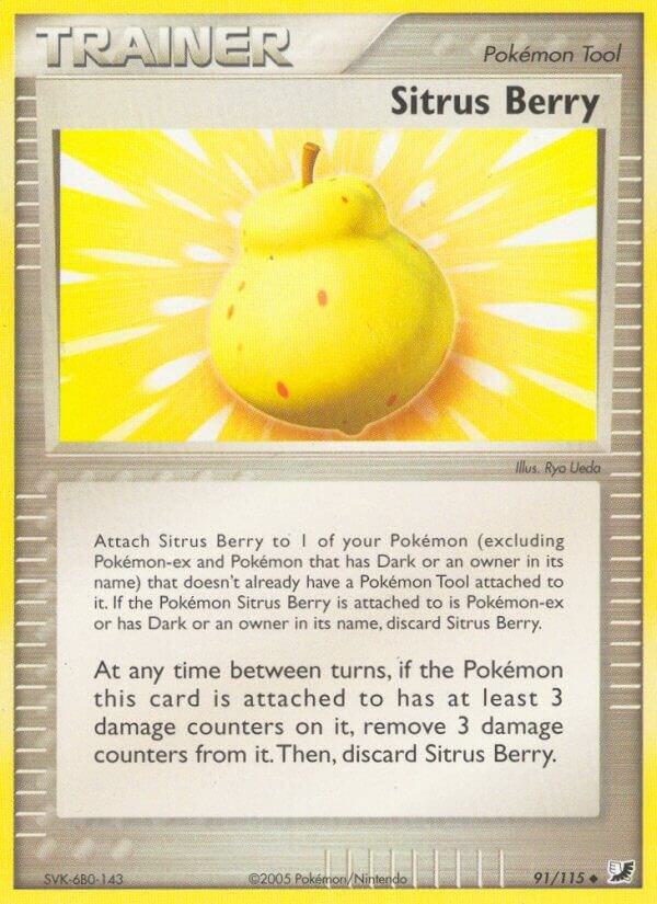 Sitrus Berry - EX Unseen Forces