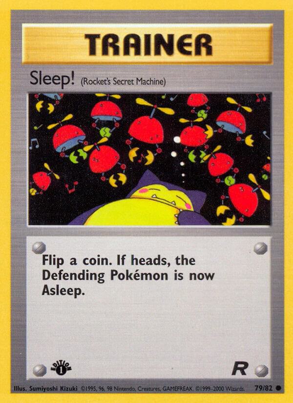 Sleep! (Rocket's Secret Machine) - Team Rocket