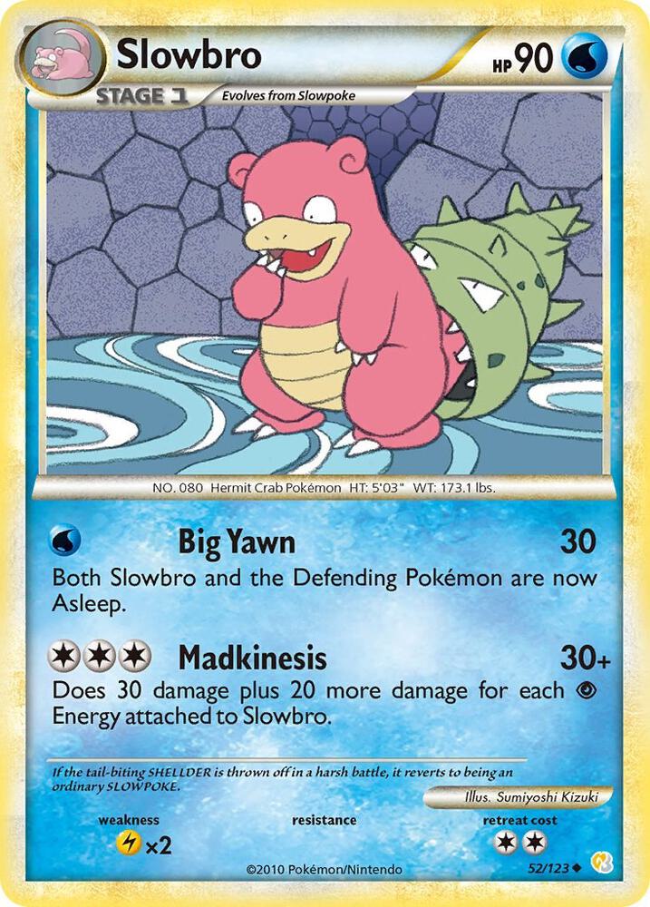 Slowbro - HeartGold SoulSilver