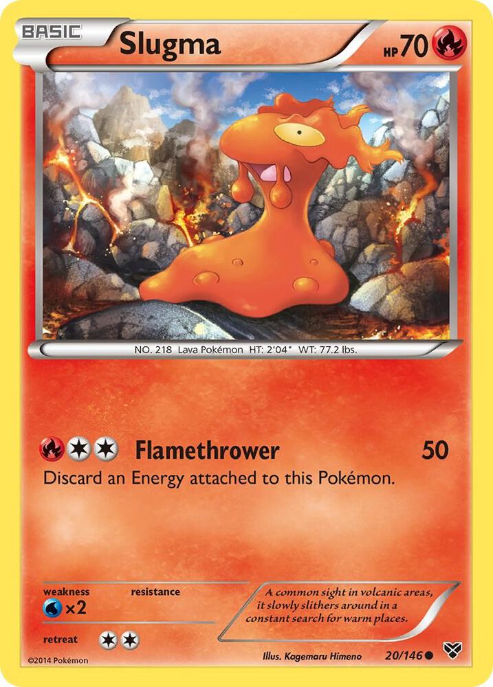 Slugma - XY Base Set