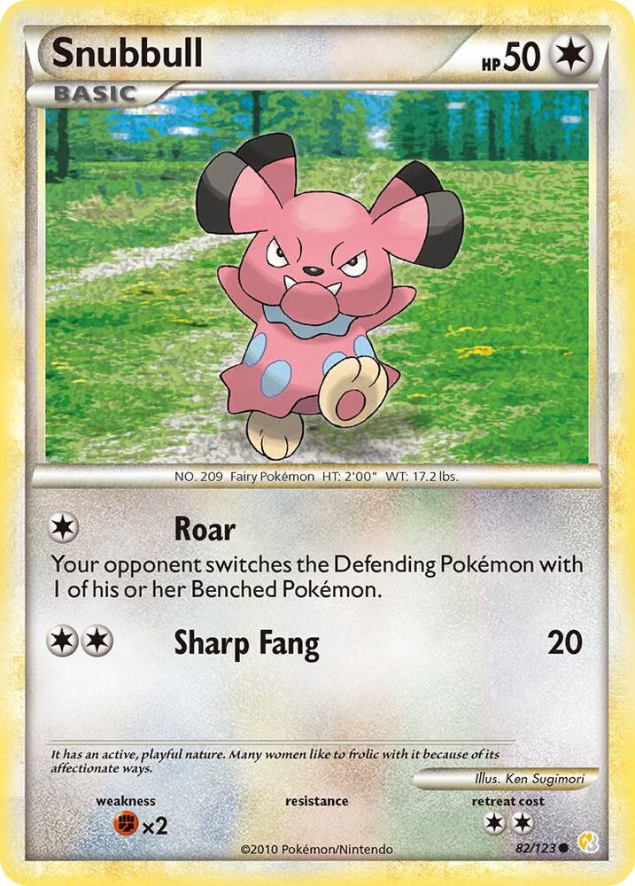 Snubbull - HeartGold SoulSilver