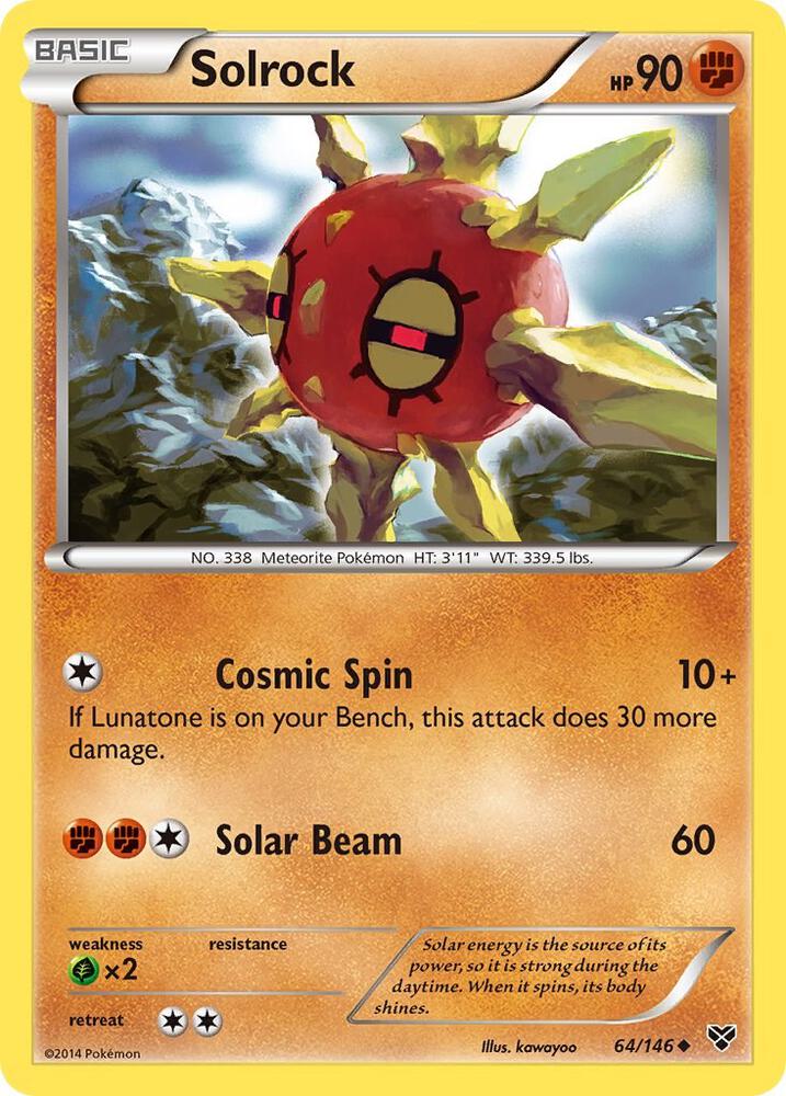 Solrock - XY Base Set