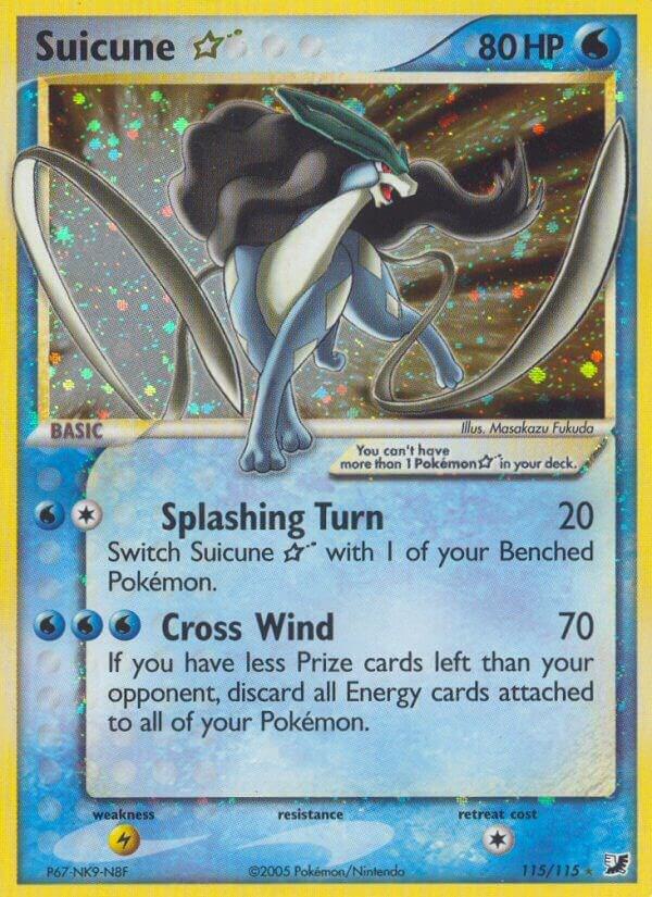 Suicune Star - EX Unseen Forces