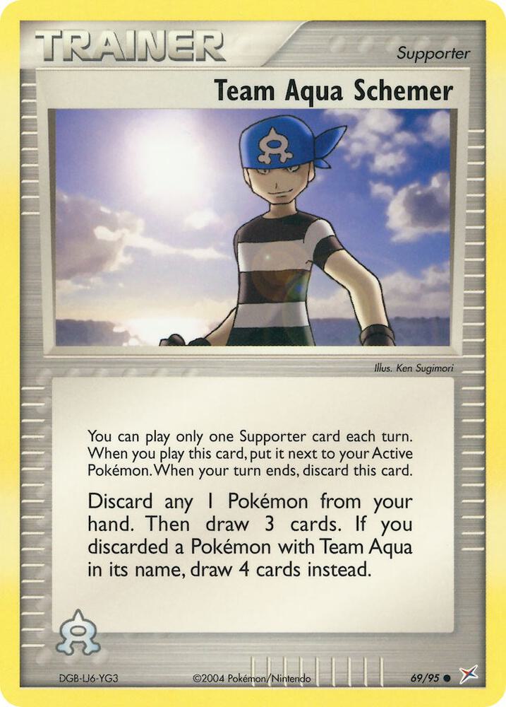Team Aqua Schemer - EX Team Magma vs Team Aqua