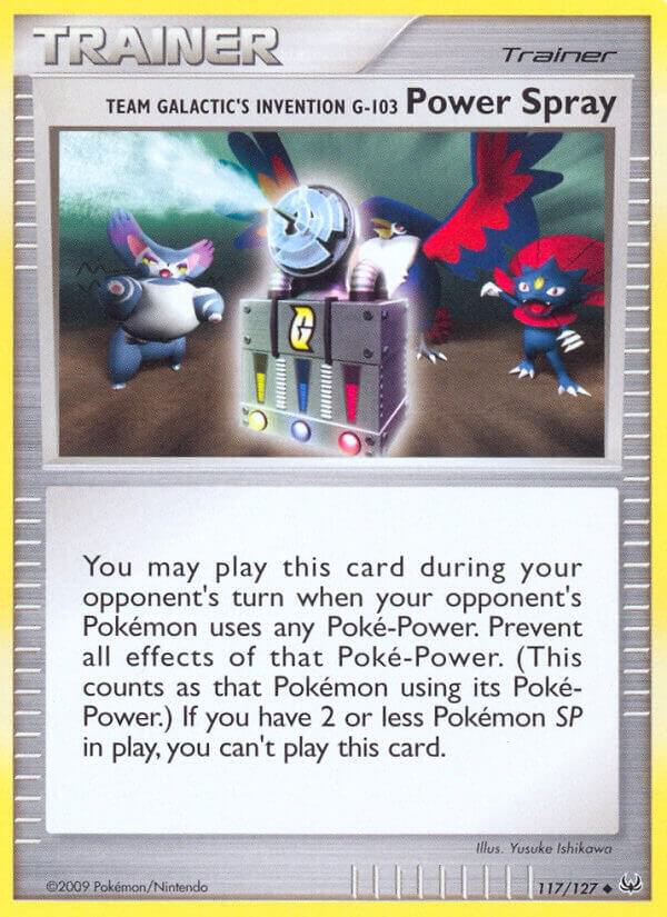 Team Galactic's Invention G-103 Power Spray - Platinum