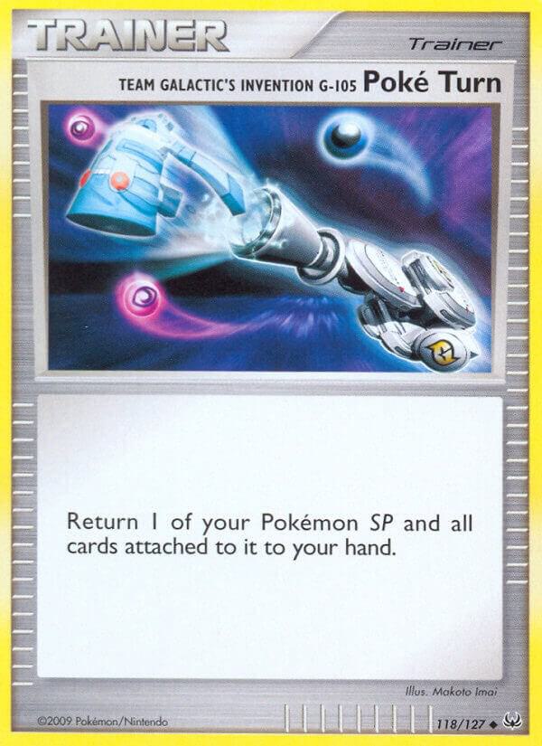 Team Galactic's Invention G-105 Poke Turn - Platinum