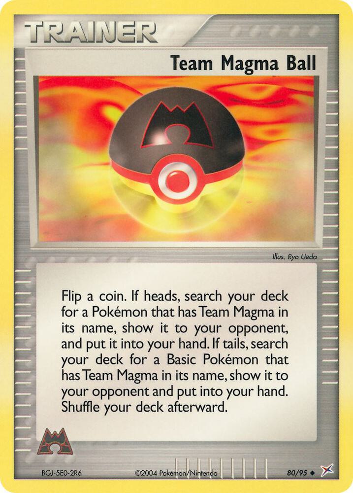 Team Magma Ball - EX Team Magma vs Team Aqua