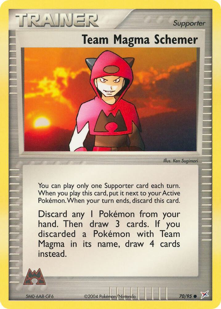 Team Magma Schemer - EX Team Magma vs Team Aqua