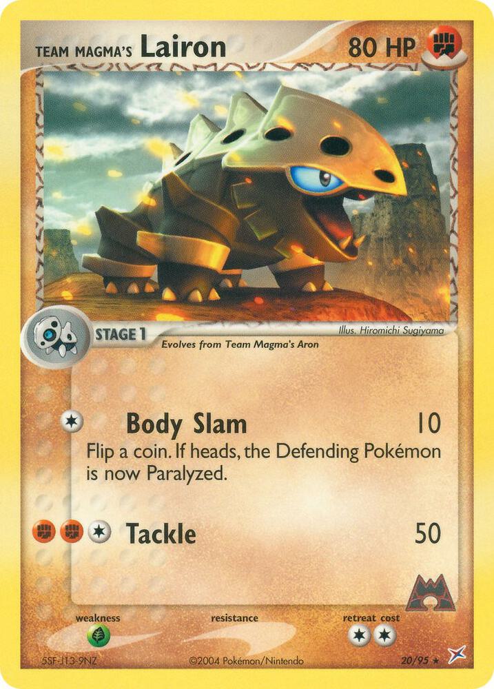 Team Magma's Lairon