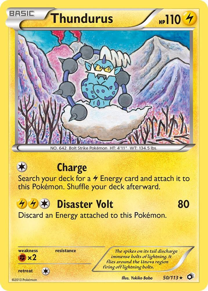 Thundurus - Legendary Treasures