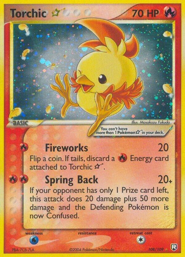 Torchic Star - EX Team Rocket Returns