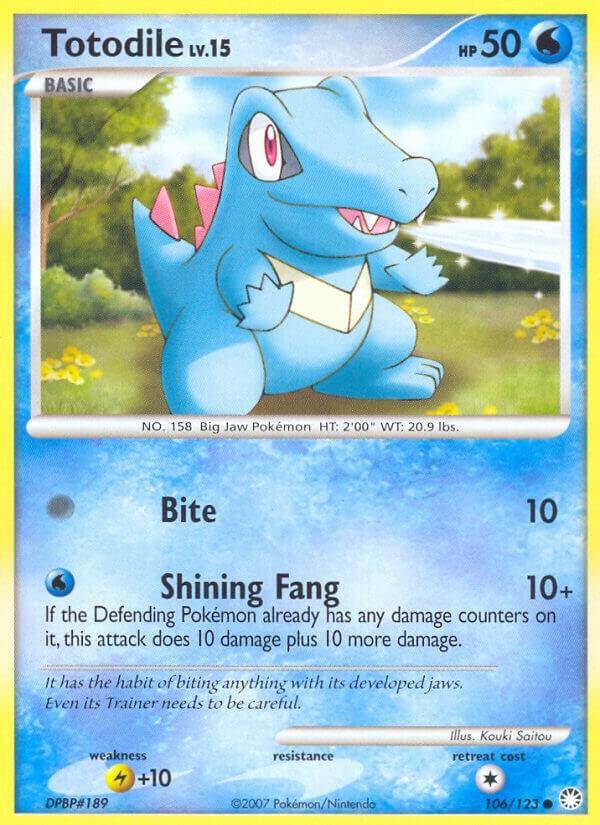 Totodile - Mysterious Treasures