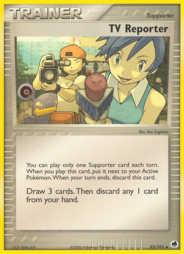 TV Reporter - EX Dragon Frontiers