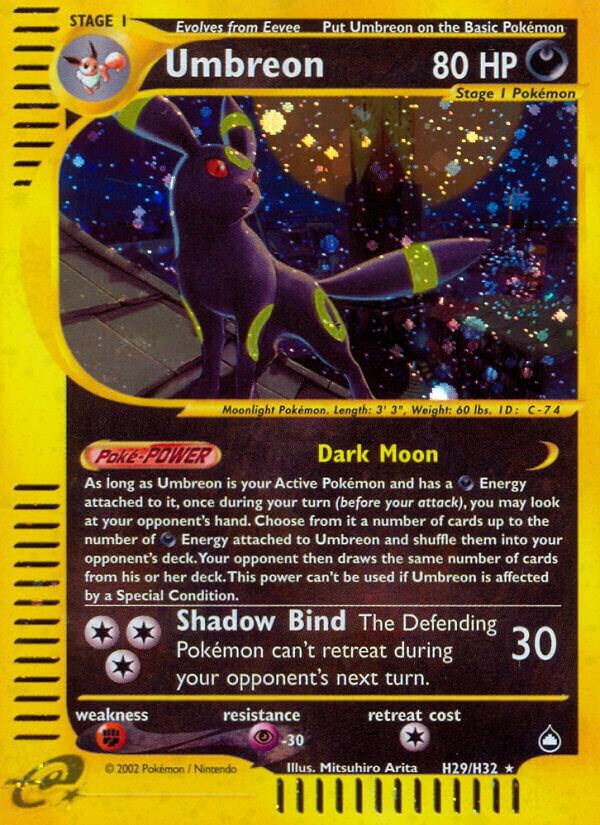 Umbreon (H29) - Aquapolis
