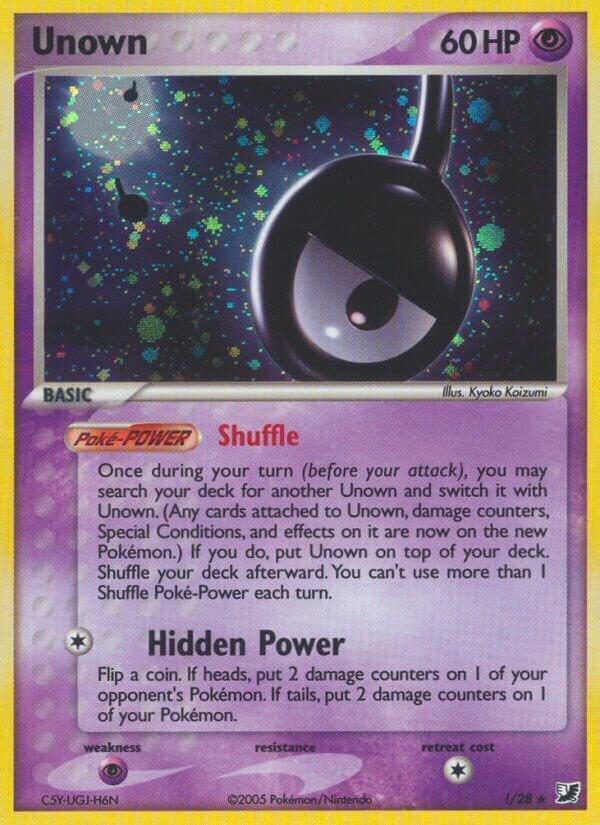 Unown (!) - EX Unseen Forces