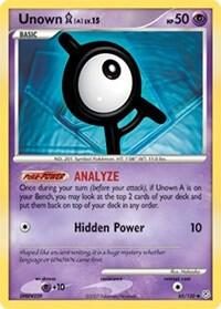 Unown [A] - Diamond and Pearl