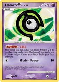 Unown [C] - Diamond and Pearl