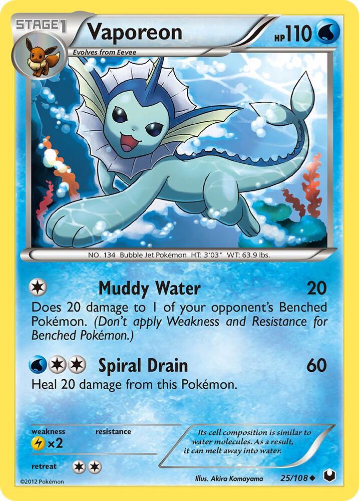 Vaporeon - Dark Explorers