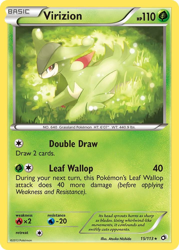 Virizion - Legendary Treasures