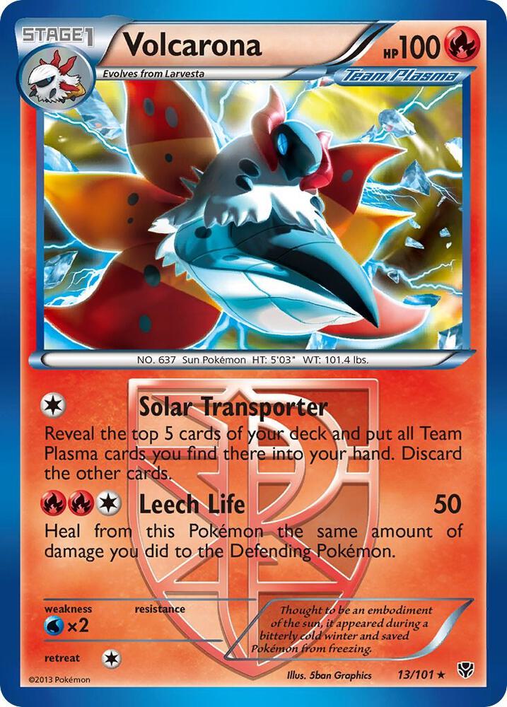Volcarona (Team Plasma) - Plasma Blast