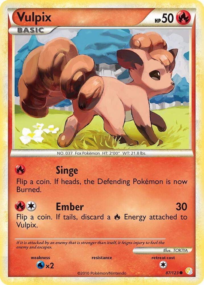 Vulpix - HeartGold SoulSilver