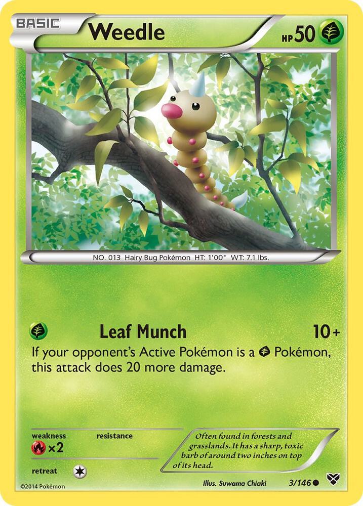 Weedle - XY Base Set
