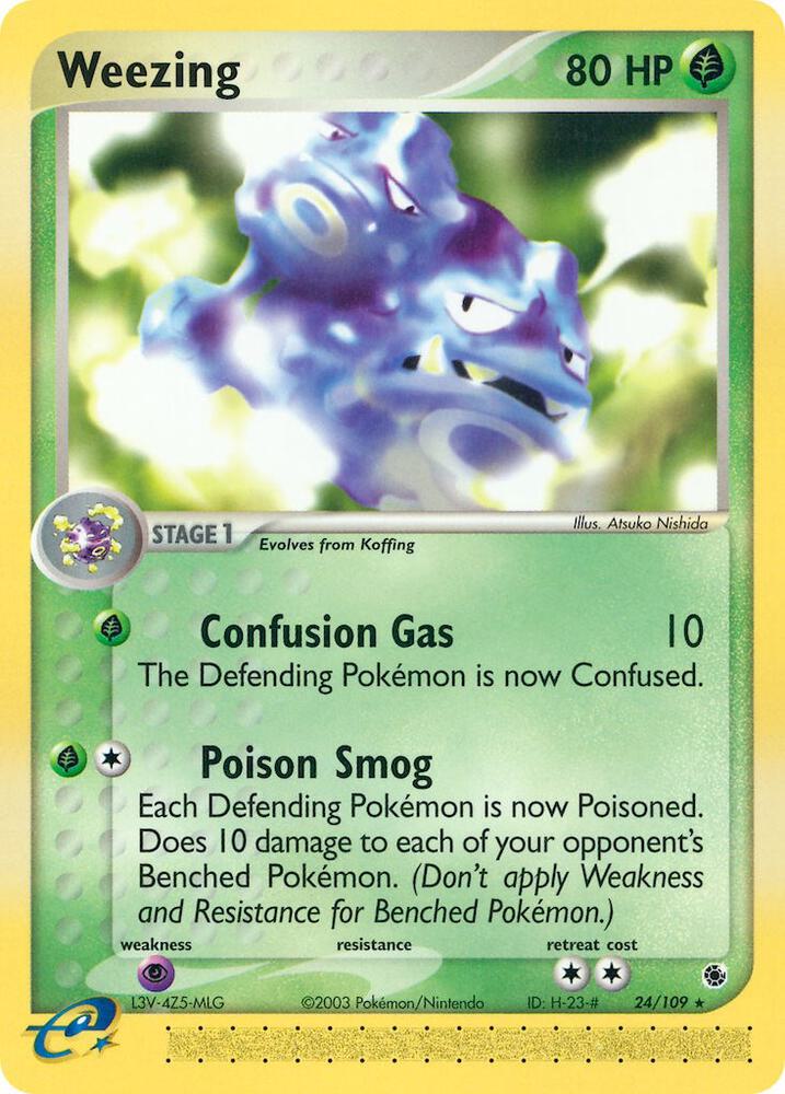 Weezing - EX Ruby and Sapphire