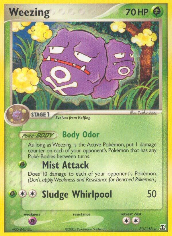 Weezing - EX Delta Species