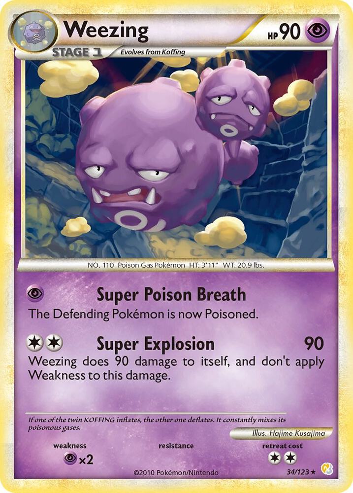 Weezing - HeartGold SoulSilver