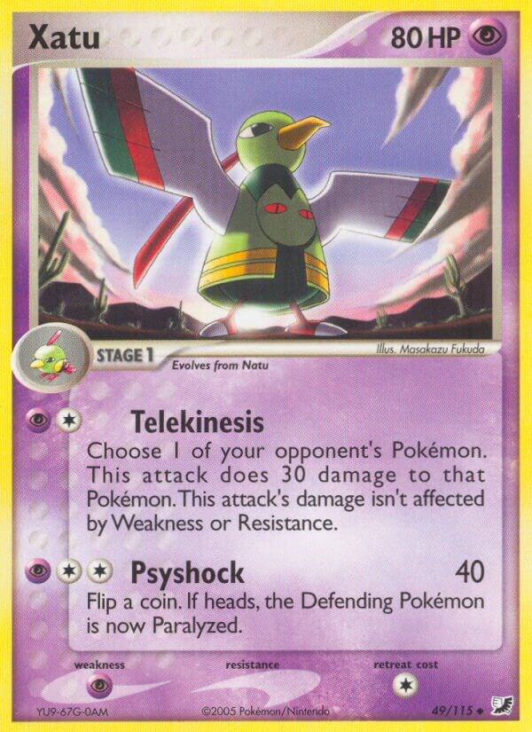 Xatu - EX Unseen Forces