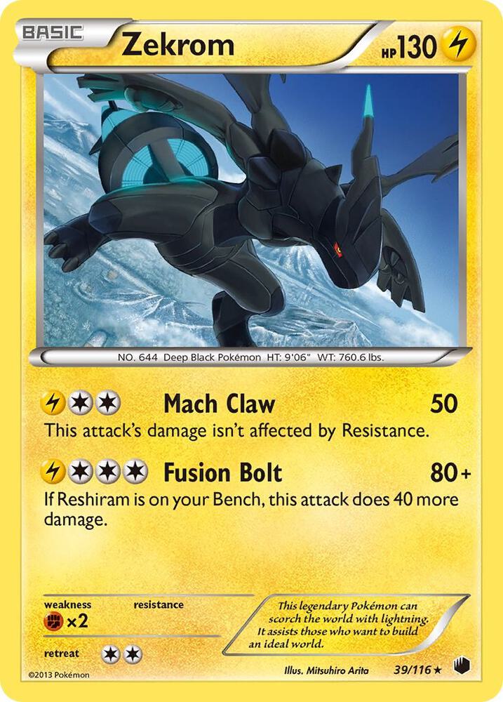 Zekrom - Plasma Freeze