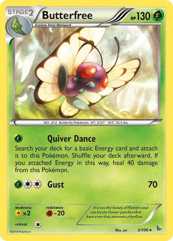 Butterfree - XY - Flashfire