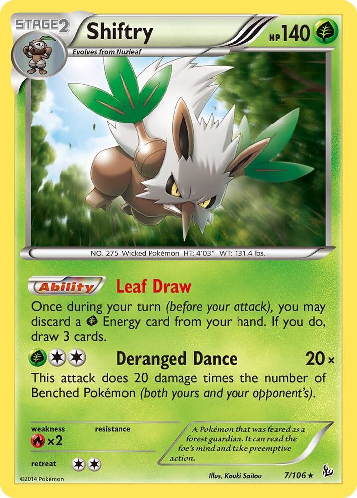 Shiftry - XY - Flashfire