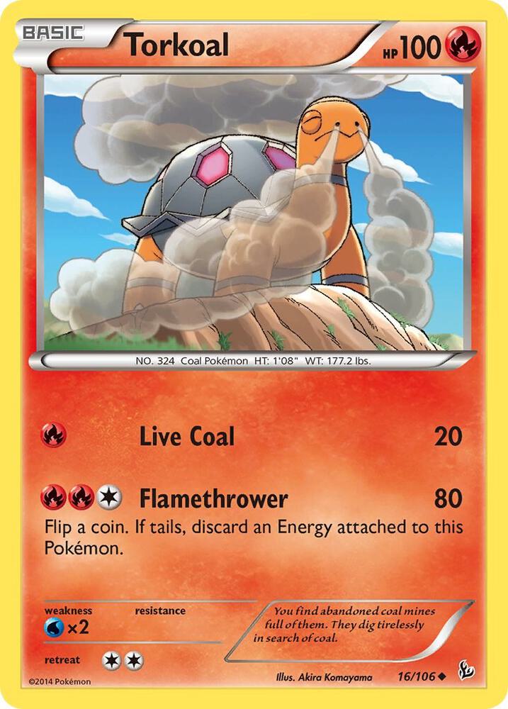 Torkoal - XY - Flashfire