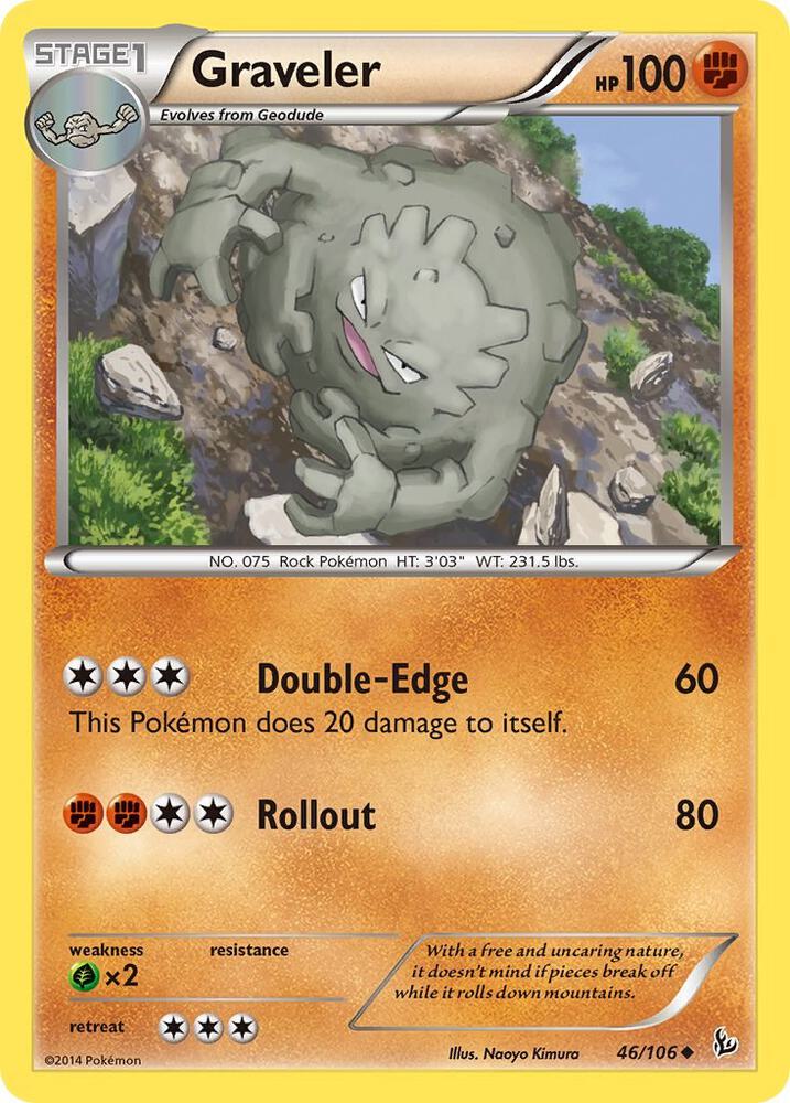 Graveler - XY - Flashfire