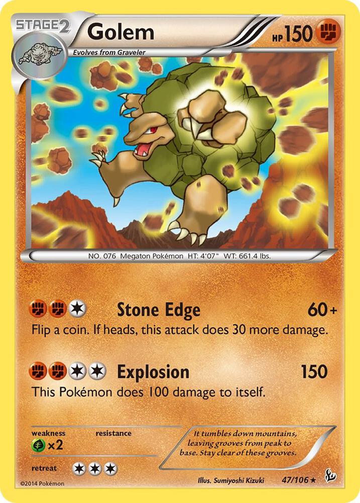 Golem - XY - Flashfire