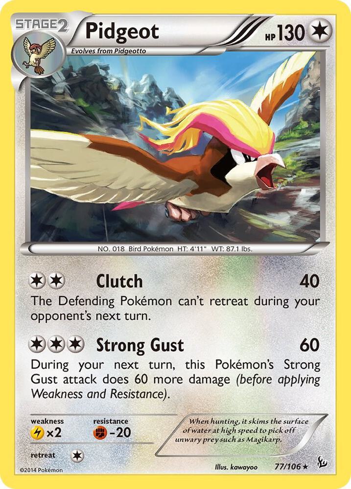 Pidgeot - XY - Flashfire