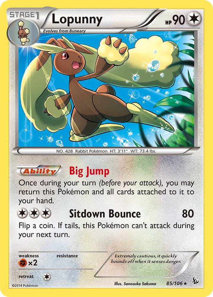 Lopunny - XY - Flashfire