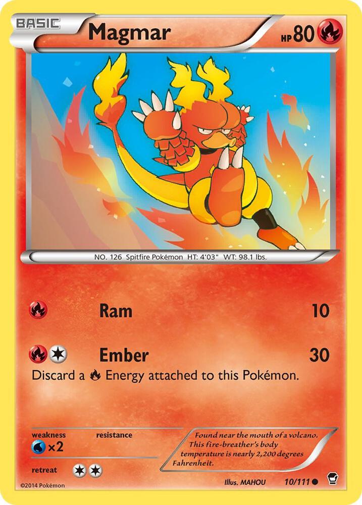 Magmar - XY - Furious Fists