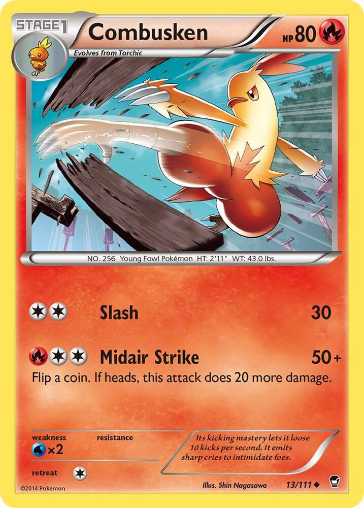 Combusken - XY - Furious Fists
