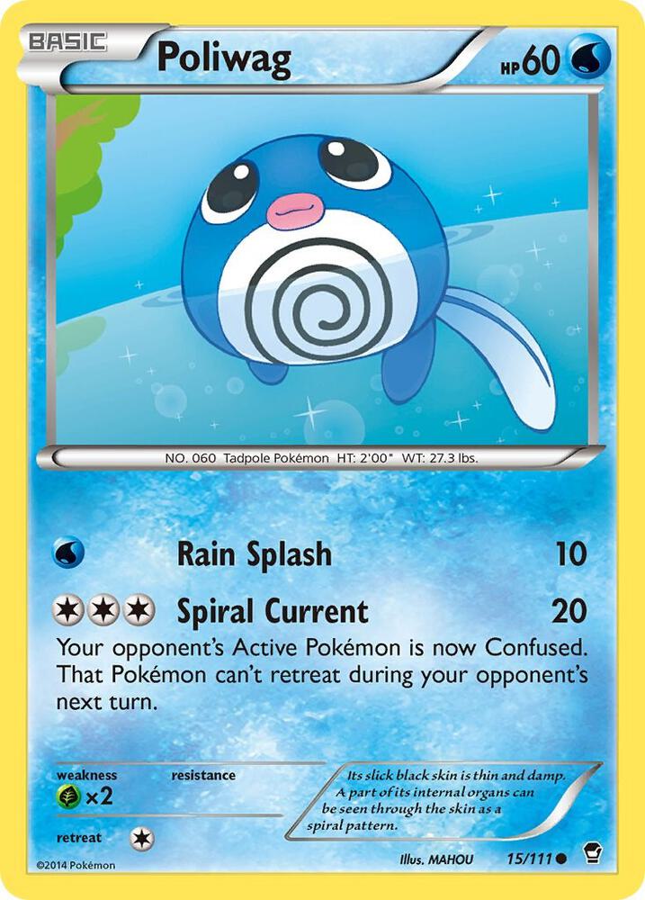 Poliwag - XY - Furious Fists