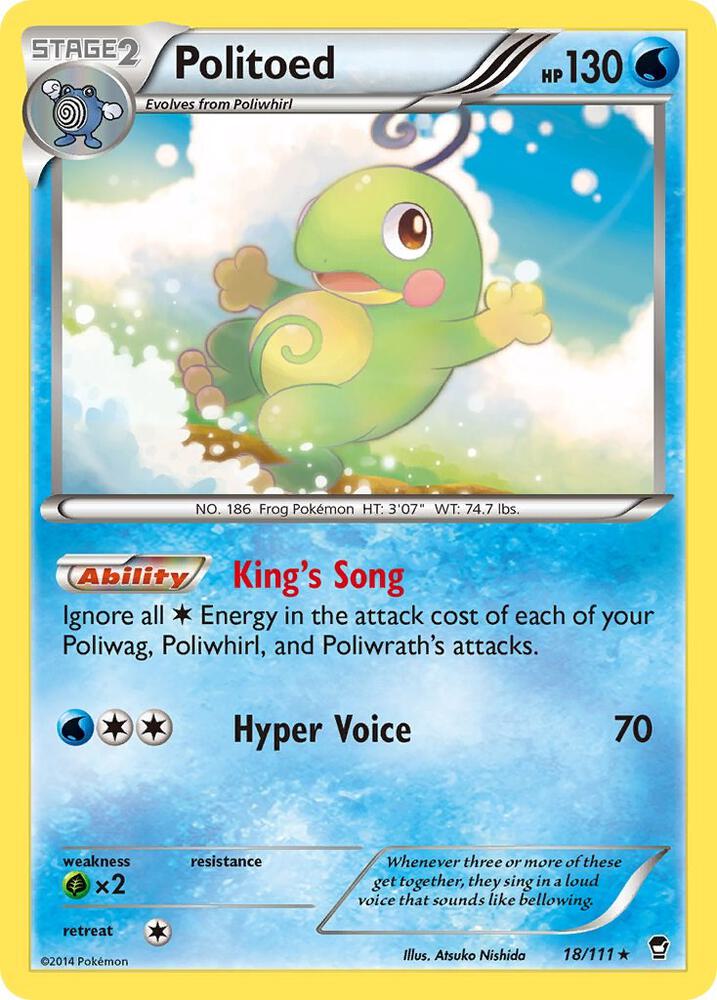 Politoed - XY - Furious Fists