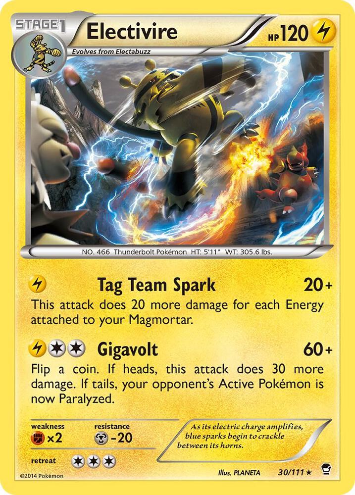 Electivire - XY - Furious Fists